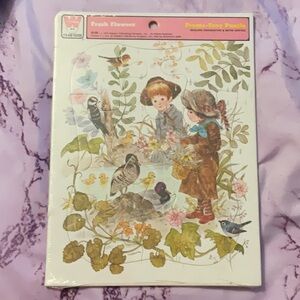 Whitman Fresh Flowers, Frame-Tray Puzzle